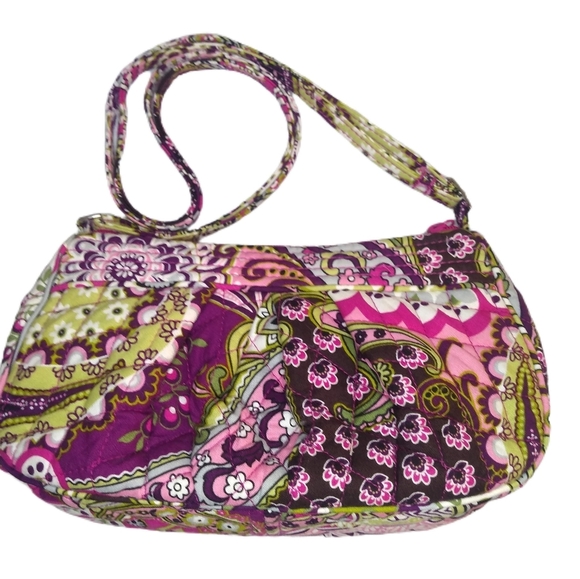 Vera Bradley Very Berry Paisley Frannie Kids Bag Adjustable Straps Quilted - Picture 5 of 5